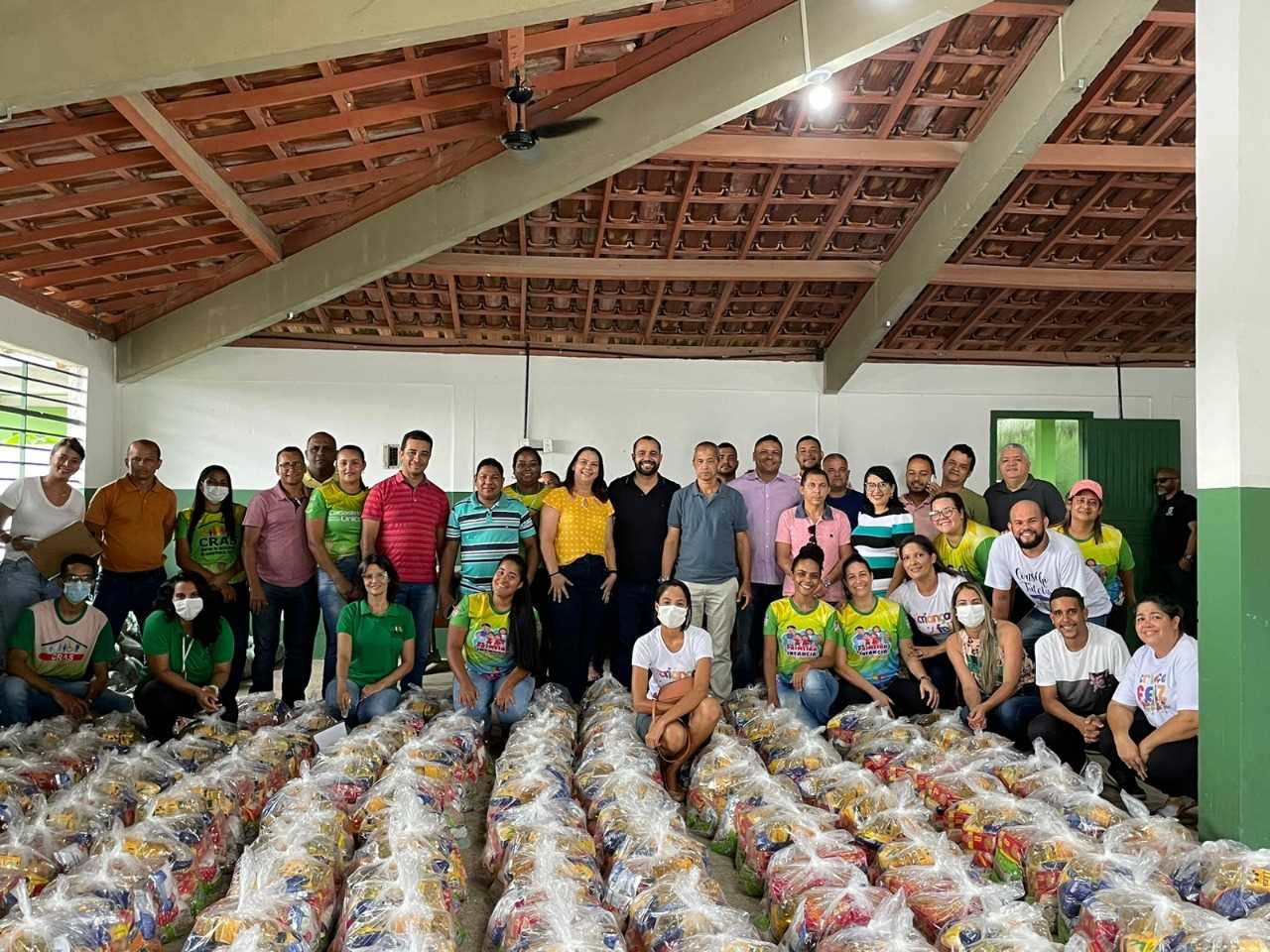 Camacã: Prefeitura em parceria com a Câmara de Vereadores disponibiliza 10 toneladas de alimentos